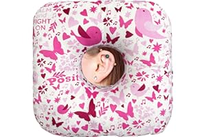 BVOKQUC Ear Piercing Pillow for Side Sleepers Pillows with Holes for Ear Pain,Donut Pillow for Ear Side Sleeping Pillow for Adults CNH Ear Pain Relief Pressure Sores Ear Pillow with Hole in Center