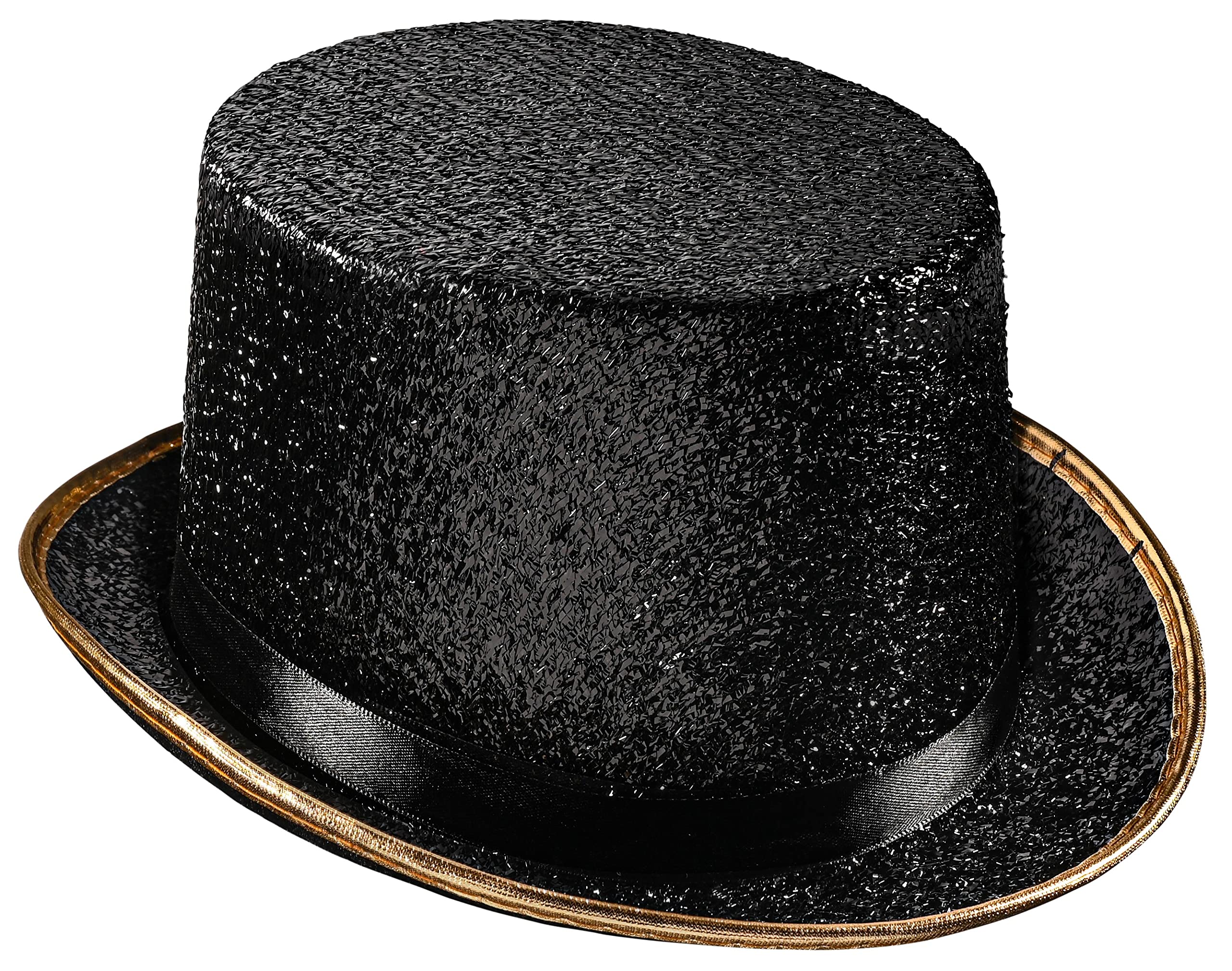 Dress Up America Top Hats for Adults - Shiny Tuxedo Hat for Men and Women - Costume Magician Hat