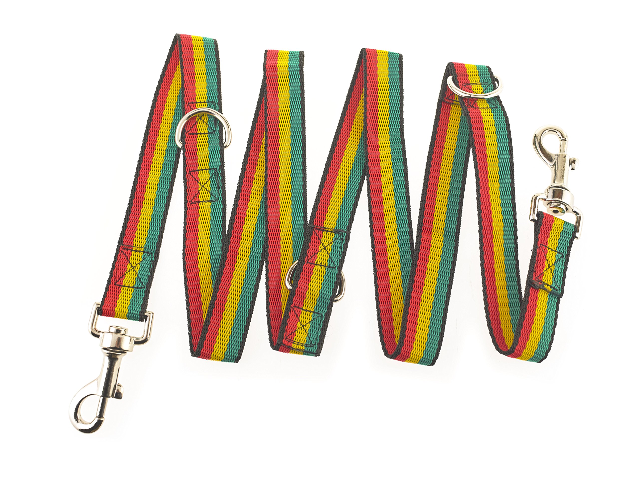 Maximum Pet Products Police style Jamaica dog training lead 6ft Multiple colours 6ft/1.8m