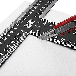 Mr. Pen - T Square, T Ruler, 12 inch Metal Ruler, T