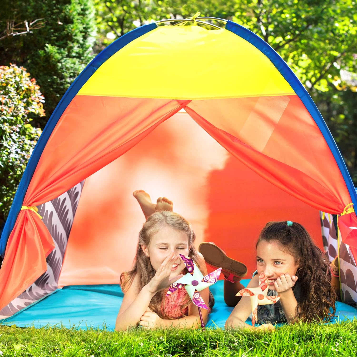 B. toys - Play Tent - Sports & Outdoor Toys forToddlers, Kids - Indoor & Outdoor - Portable Camping - 18+ Months - Image 5