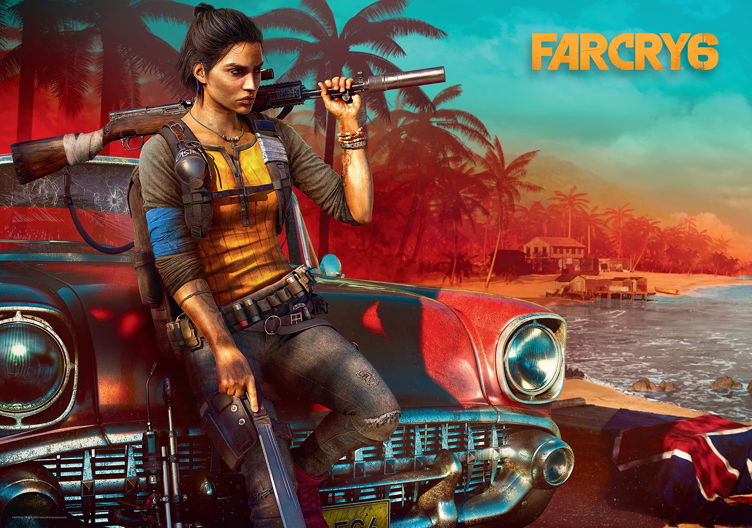 Good Loot Far Cry 6: Dani | 1000 Piece Jigsaw Puzzle | includes Poster and Bag | 68 x 48 | for Adults & Kids Age 14 Years And Up | perfect for Christmas and Birthday Present | Game-Artwork | Premium Quality, 1070566