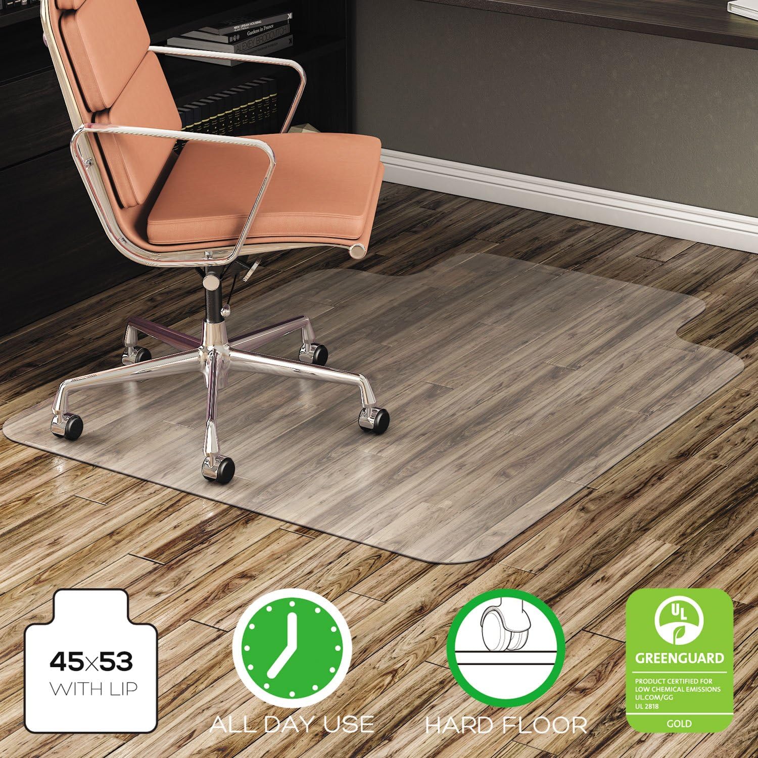 Best Deflecto Economat Chair Mat,