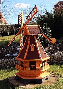 Talla Molinos de viento, Molino de viento Madera con Espada de viento