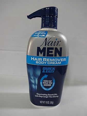 Amazon Com Nair For Men Hair Removal Body Cream 13 Oz Pack Of 6
