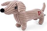 Petface Dougie Deli Cord Plush Puppy Dog Toy