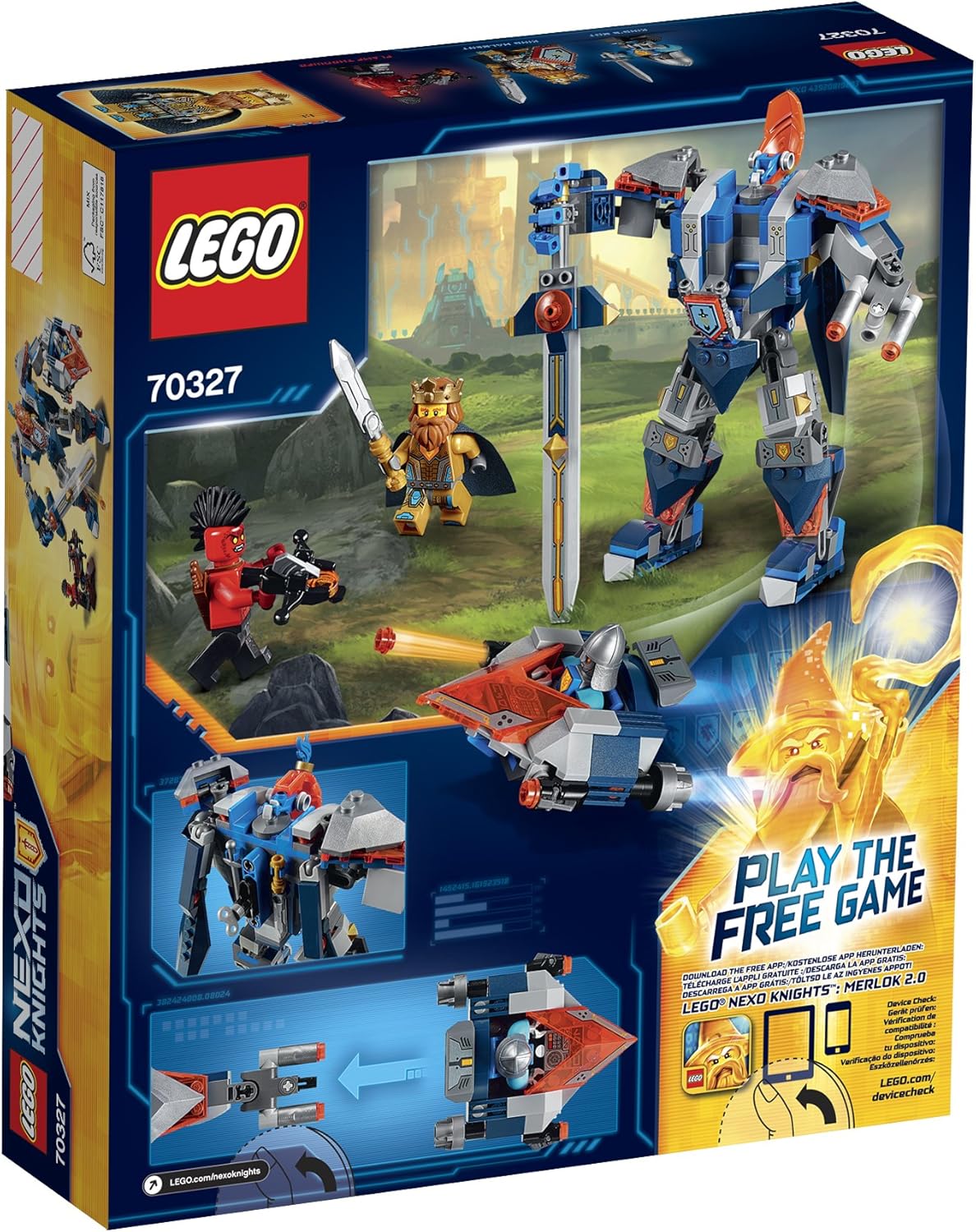 Amazon レゴ Lego ネックスナイツ ハルバート王のバトルメカ ブロック おもちゃ Amazon レゴ Lego ネックスナイツ ハルバート王のバトルメカ ブロック おもちゃ