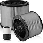 Pulluty A231 A230 Replacement Filter O for Winix A230 and A231 Air Purifier,3 in 1 H13 True HEPA High-Efficiency Activated Carbon Filter.Compare to Part # 1712-0110-00, 1712011000,2 Pack