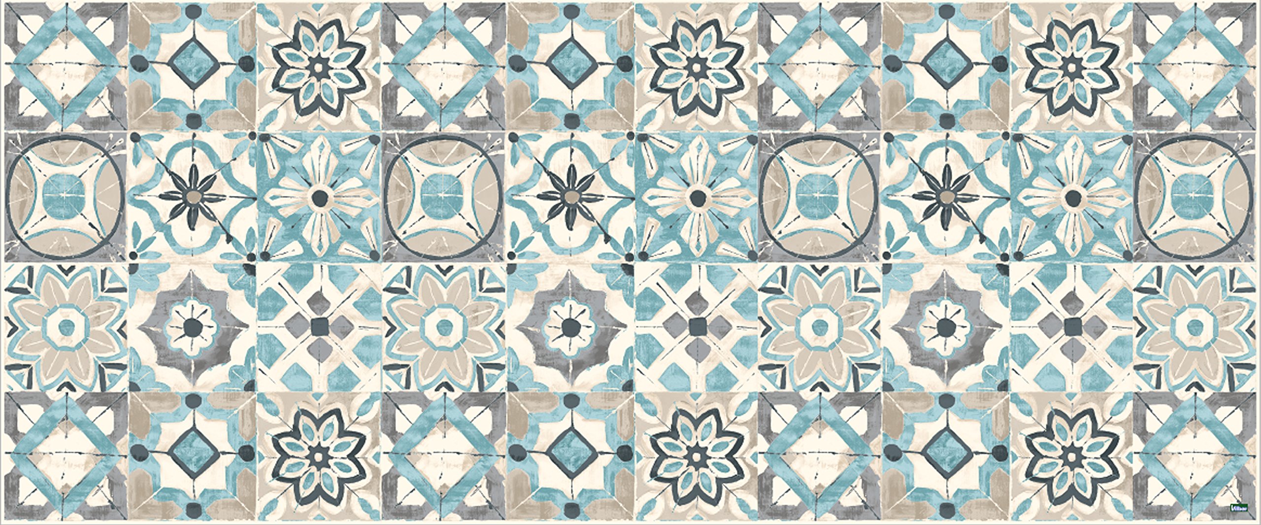 Vilber Great Chef Kollar Carpet 75x180x0.2 cm blue