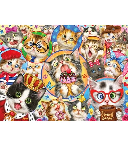 Puzzle 550 Pezzi Vermont Christmas Company Vermont Christmas Company La Vita Di Un Gatto Jigsaw Puzzle 1000 Pezzi Puzzle Per Appassionati Gatti