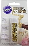 Wilton Edible Glitter, Gold Stars, 0.04 Ounce