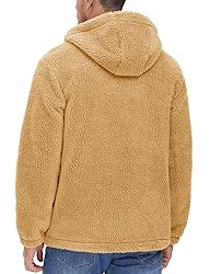 MAGCOMSEN Mens Jackets Casual Stylish Warm Sherpa