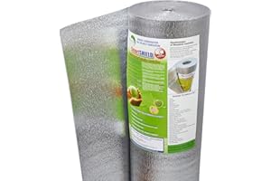 INSULATION MARKETPLACE SmartSHIELD -3mm 48inx25ft ReflectiveINSULATION roll, Foam Core Radiant Barrier, Thermal FoilINSULATION - Engineered Foil