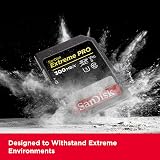 SanDisk 256GB Extreme PRO SDXC UHS-II V90 Memory Card - 8K 4K Video, 300MB/s view 5