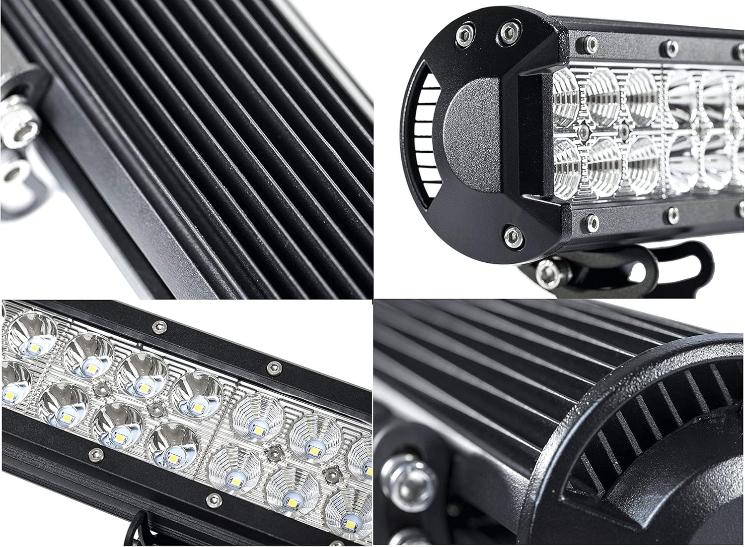 Cutequeen 4 X 18w 1800 Lumens LED Spot Light for Off-Road SUV Boat 4x4 Lamp Tractor Marine Off-Road Lighting Rv ATV(Pack of 4): Automotive
