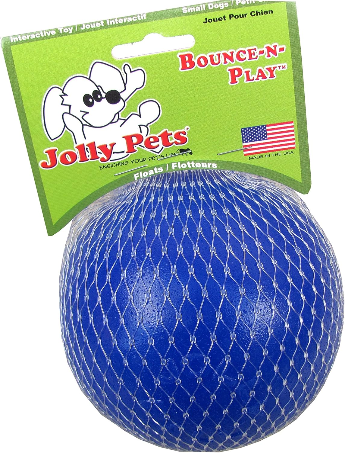 Jolly Pets Ball Bouncen Play Jouet pour Chien Bleu 20 cm Amazon.fr