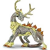 Safari Ltd. Stag Dragon Figurine - Detailed 5.5" Model Figure - Mythical Toy for Boys, Girls, and Kids Ages 4+