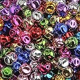 ANCADN 16mm Acrylic Beads 100pcs UV Color Bead Pen Bubblegum Focal Beads DIY Beading Hairband Bracelets Necklace Craft for DIY Jewelry Making (Color uv)