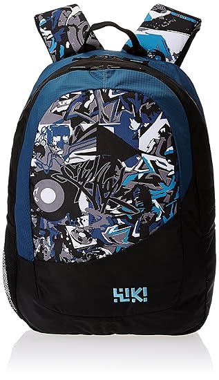 Wildcraft Nylon 27 LTR Blue Laptop Bag (8903338038894)