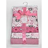 zak and zoey receiving blankets