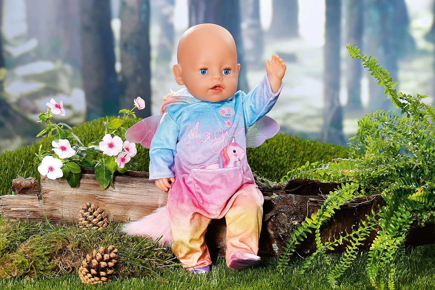 unicorn baby born onesie