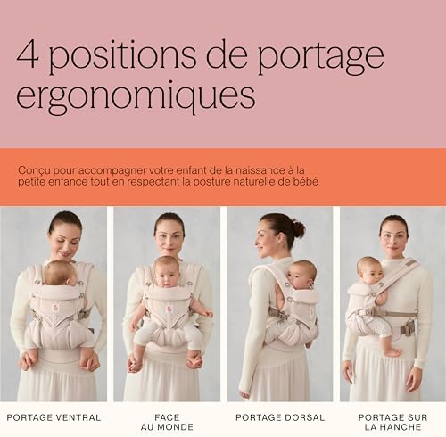 Porte-bébé Omni Classic pour Nouveau-nés et Bambins 0 à 48 Mois