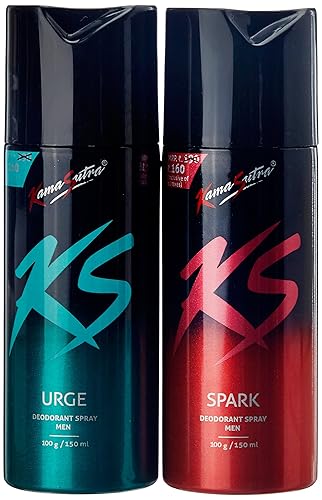 150 Ml Ks Spark Body Spray Kama Sutra Ks Spark With Urge Combo Deo