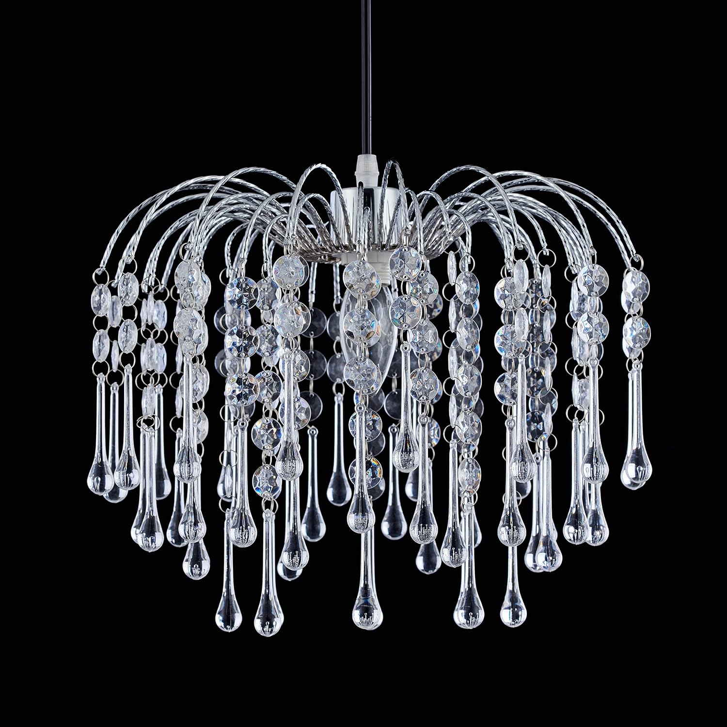INNOTECK Teardrop Pendant Light Shade, Steel - Image 5