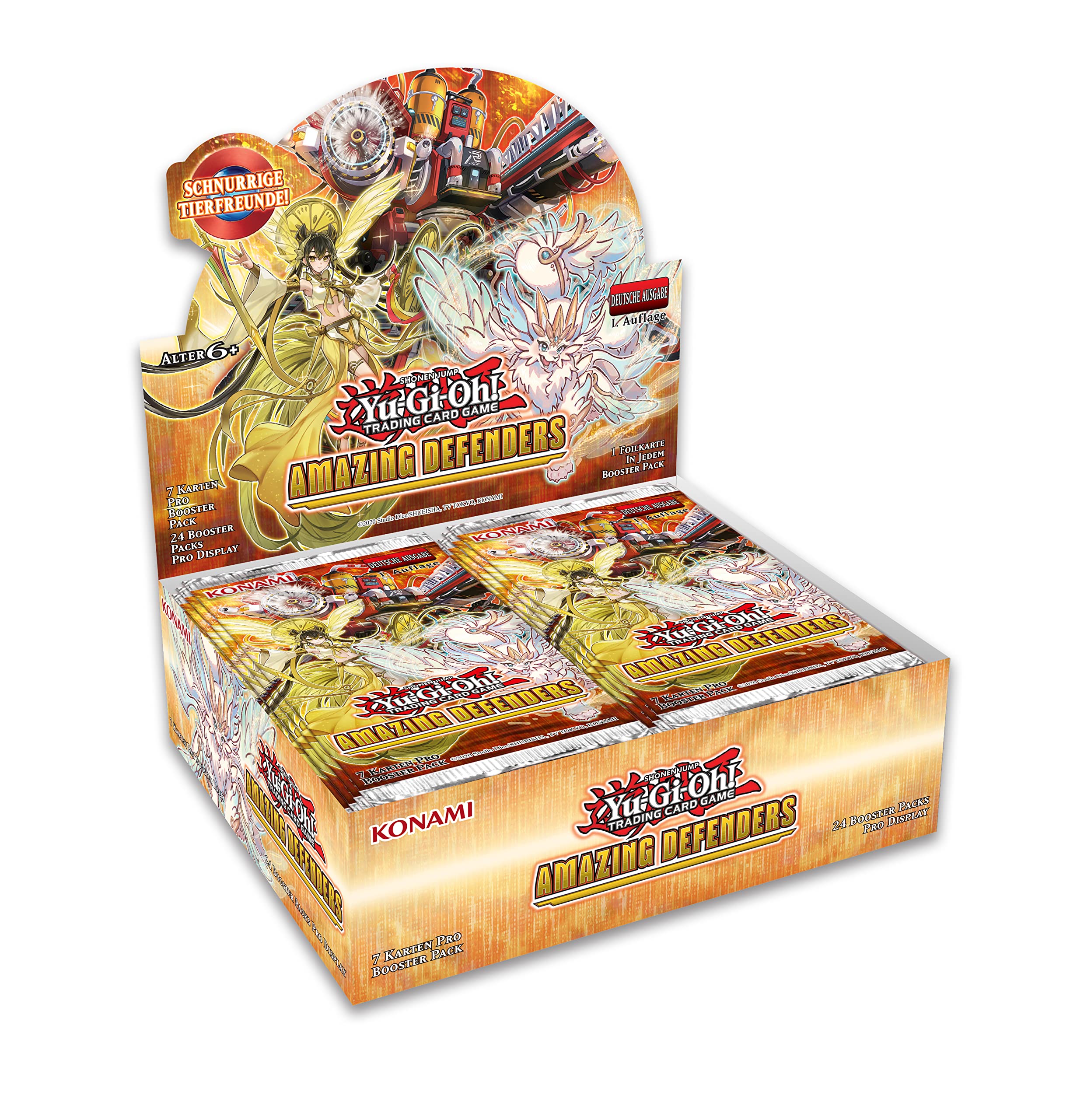 Yu-Gi-Oh! Trading Card Game Amazing Defenders - Display - 1st Edition - German Edition