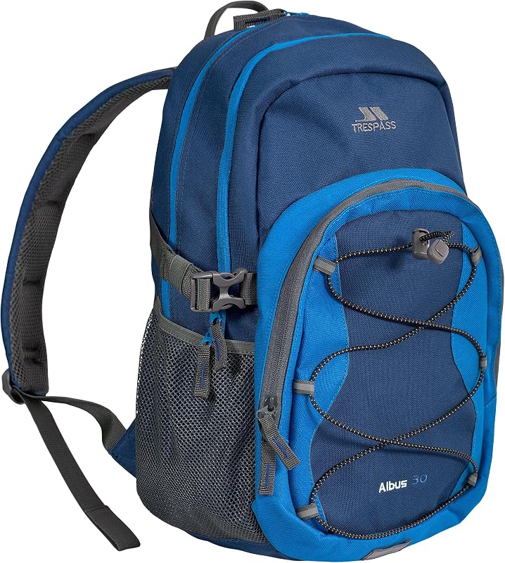 Albus Sac à Dos Mixte Adulte, Bleu, 30 l