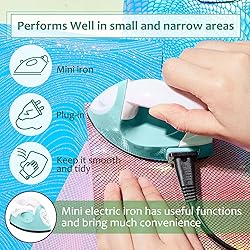 Honoson Mini Craft Iron Mini Heat Press Small Iron