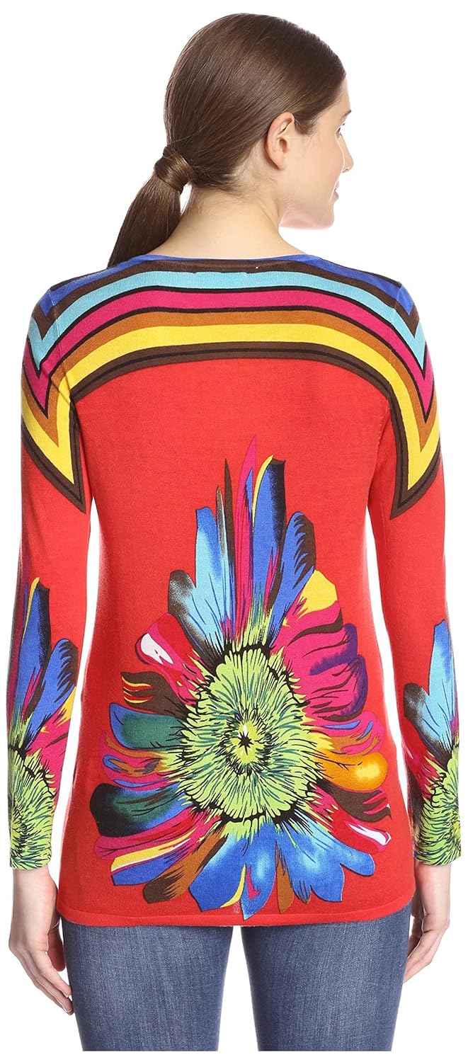 kier & j women's flower print top