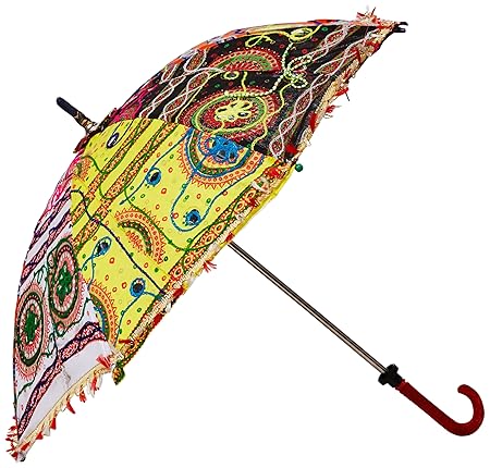 Designer Embroided Umbrella for Party, Events, Mehendi Functions