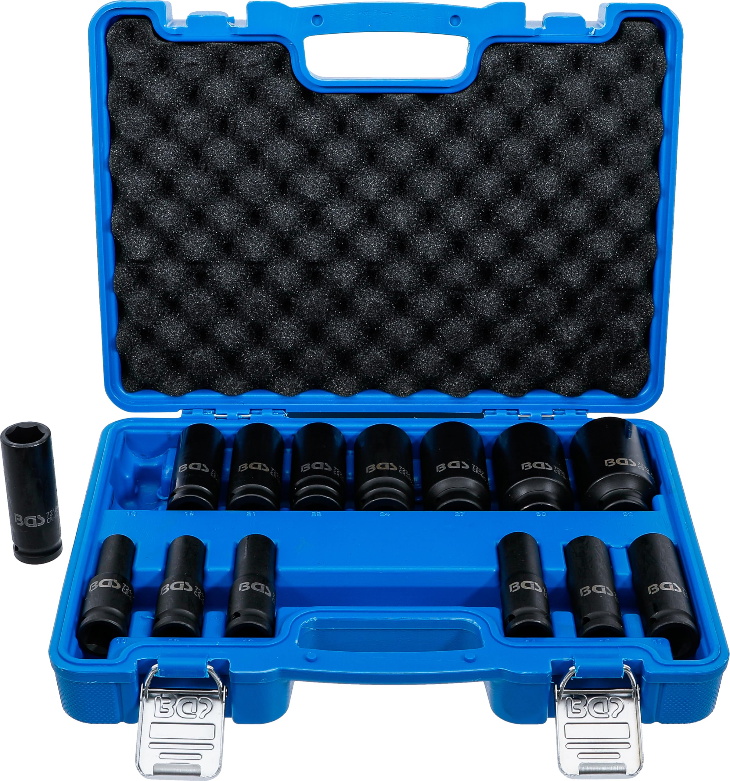 BGS 5207 | Impact Socket Set, Hexagon | 12.5 mm (1/2") Drive | 10 - 32 mm | 14 pcs.