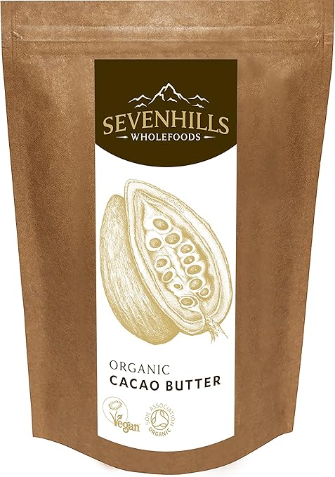 title=Sevenhills Wholefoods Burro Di Cacao Bio, Wafers 1kg