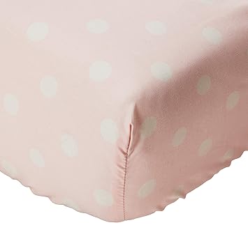 polka dot cot bed sheet
