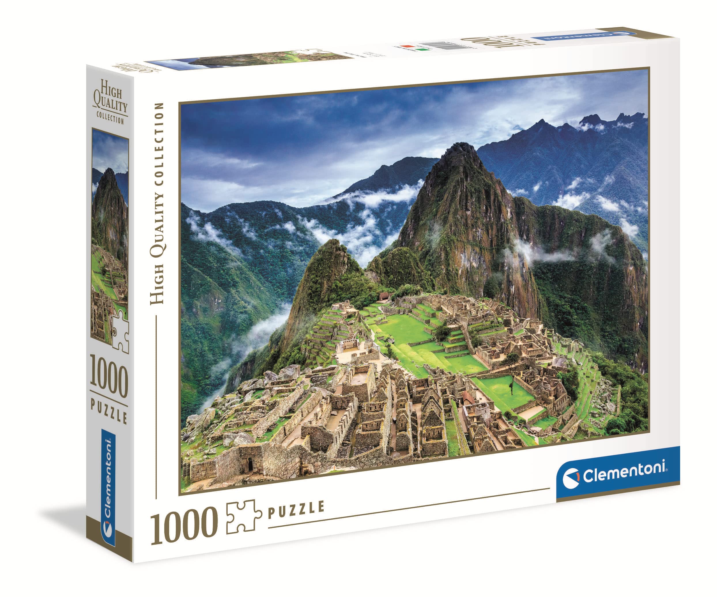 Clementoni Collection 39604, Machu Picchu Puzzle for Adults and Children, 1000 Pieces, Ages 10 Years Plus multi-coloured