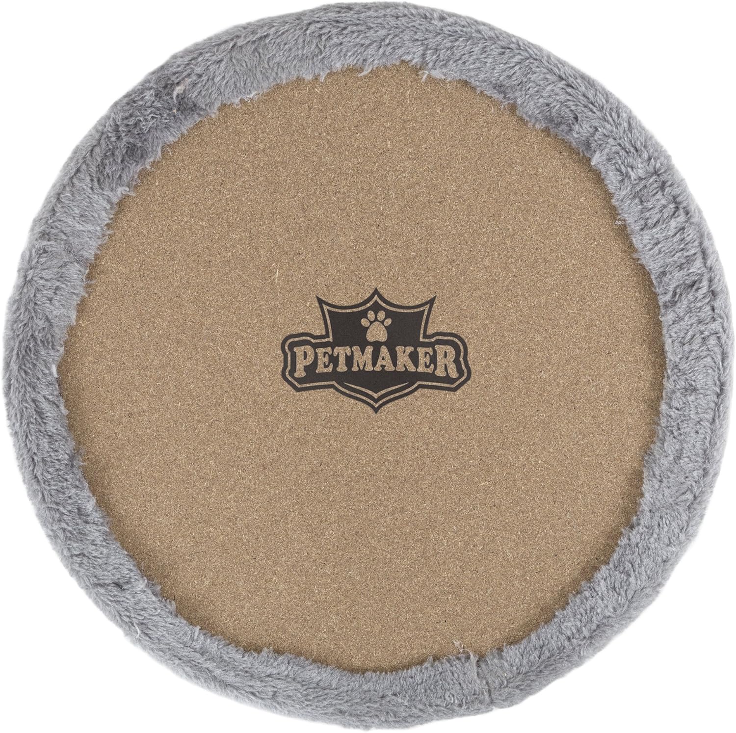 PETMAKER Cat Condo 2 Story Double Hole with Scratching Surface, 14" x 20.5", Gray (80-PET5080) : Pet Supplies