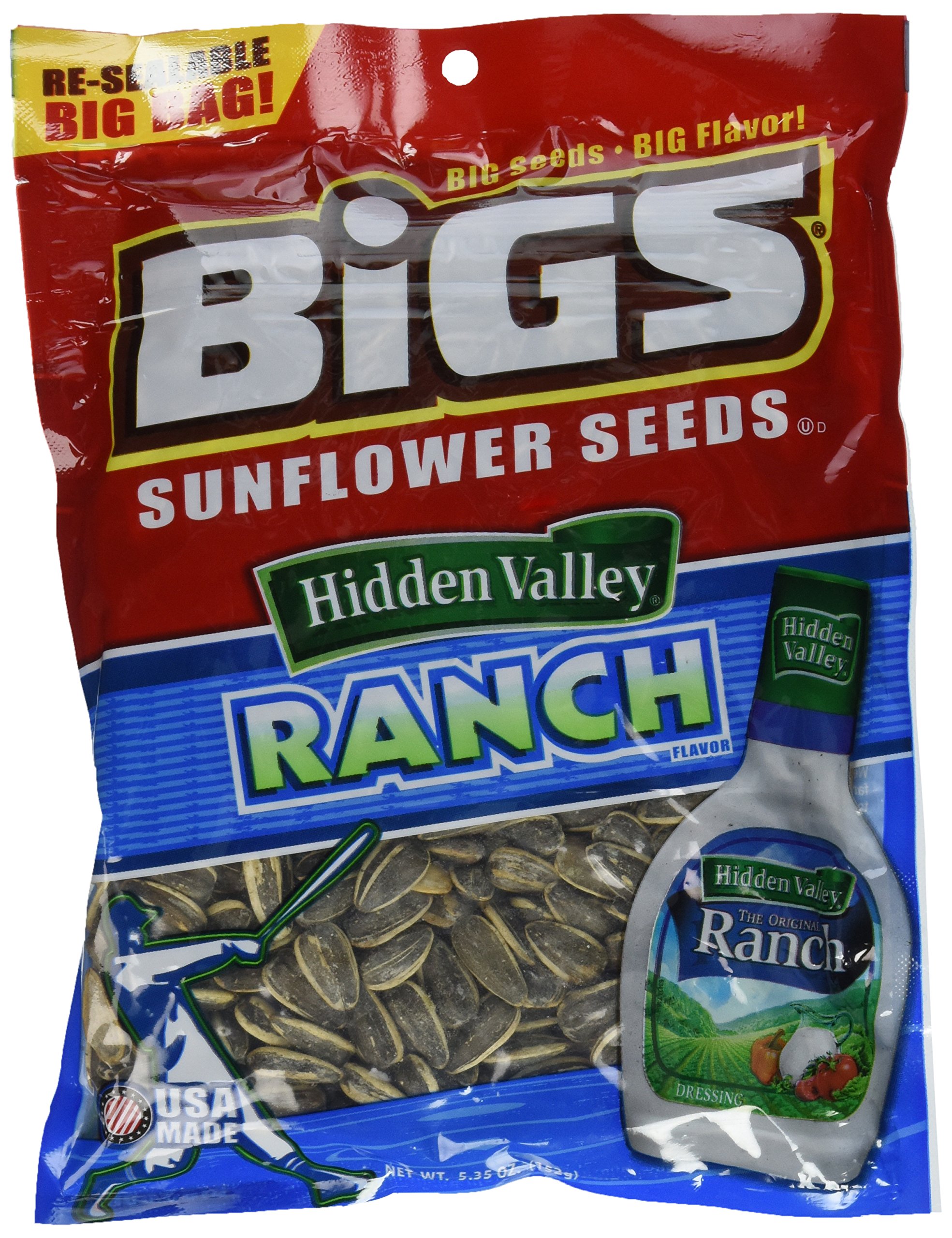 Bigs Sunflower Seeds Frank's Red Hot BUffalo Wing 5.35 oz