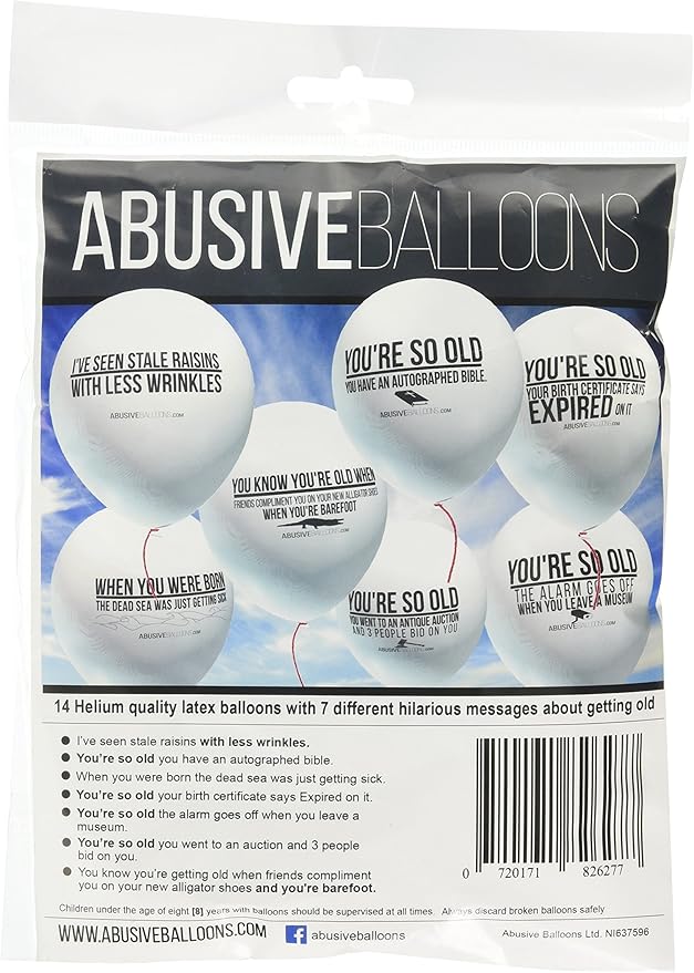 Abusive Balloon, Large, Balloons Amazon Canada