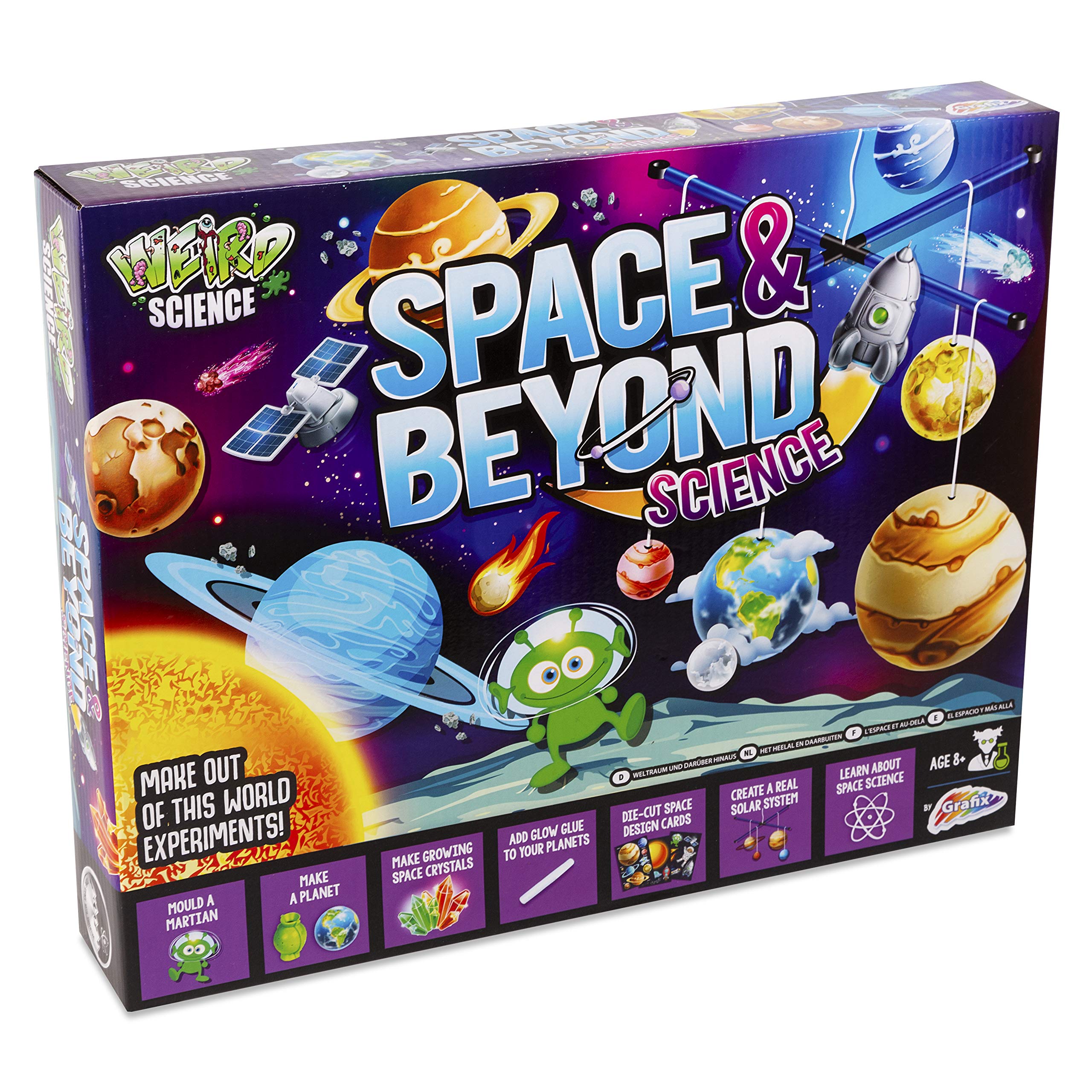 Grafix Space & Beyond Kids Science Experiments Activity Set