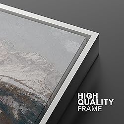 MUDECOR Framed Canvas Print Wall Art Alpine Meadow