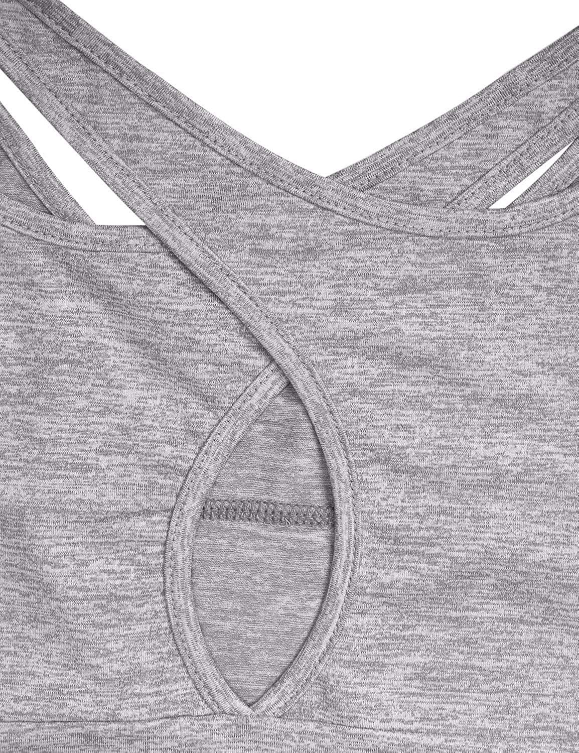 Cucuchy Womens Yoga Tops Casual Flowy Long Sleeve Criss Cross Back Workout Shirts at  Women’s Clothing store