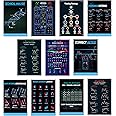 Gimly Trading Chart (Set Of 11) Pattern Poster, Crypto And Stock Market Trading Posters, 350 Gsm Paper Candlestick Pattern Posters & Charts 11.75 X 18 Inch Multi