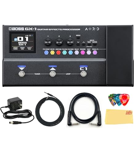 Amazon.com: Boss GX-10 Guitar Effects Processor Bundle with