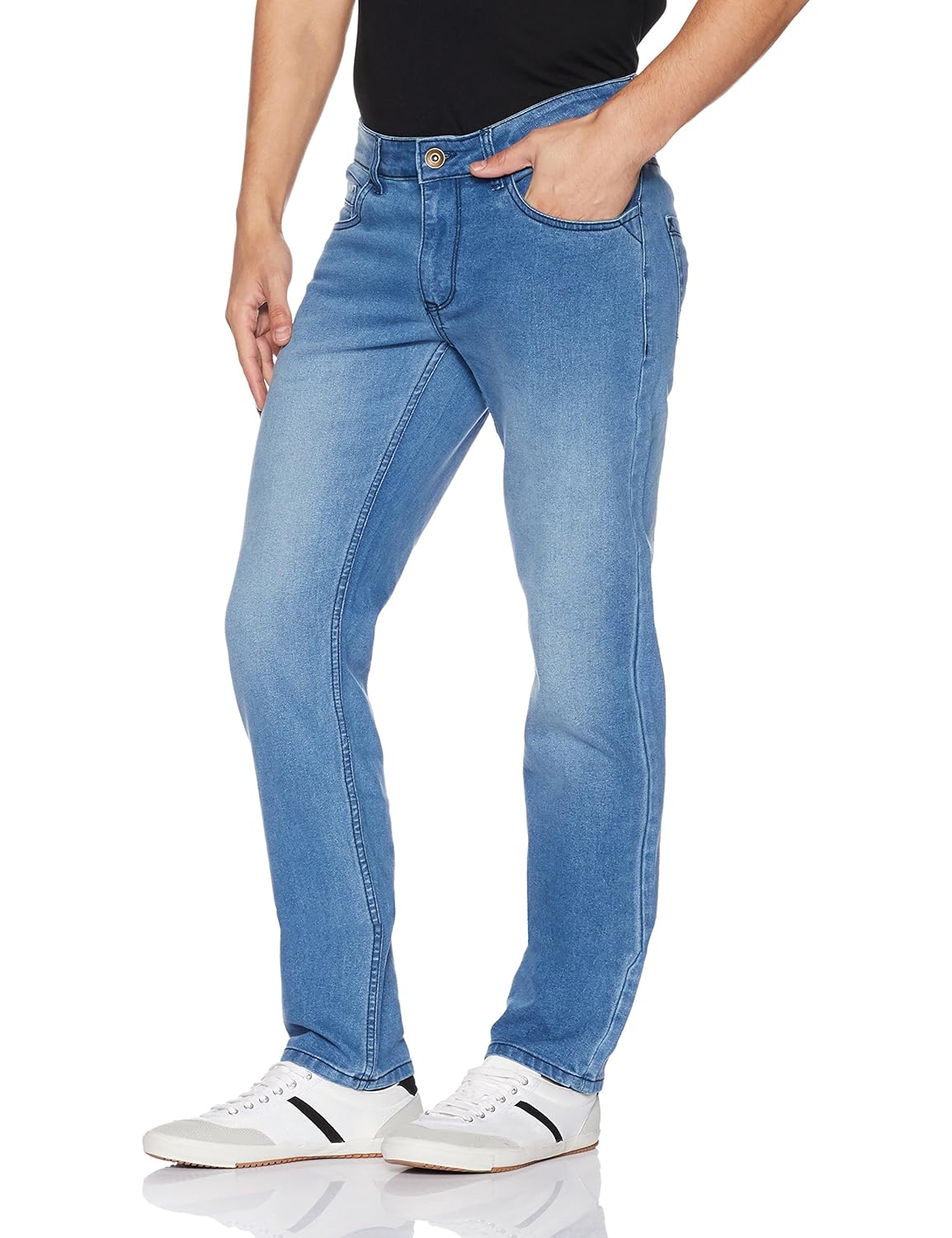 diverse men's relaxed fit jeans