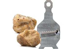 Fresh White Truffles (Tuber Magnatum Pico) 0.50 oz (Half Ounce/14 gr) with TASTE OF TRUFFLES Truffle Shaver