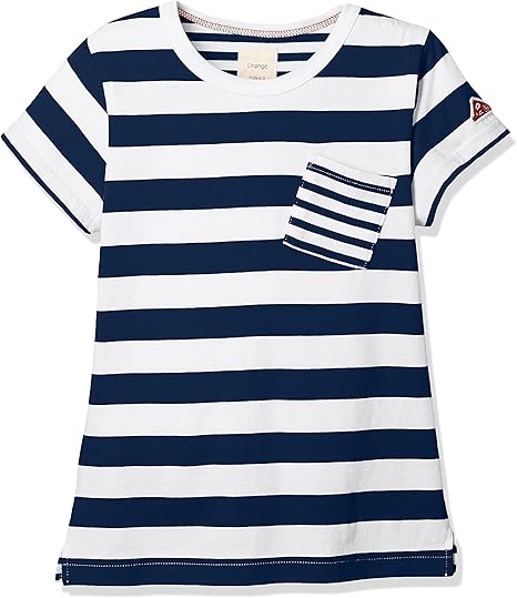 Amazon オレンジ ハッカ ハッカ キッズ クレイジー ボーダー 半袖 Tシャツ 男児 女児 男の子 女の子 100 ネイビー 紺 Tシャツ カットソー 通販