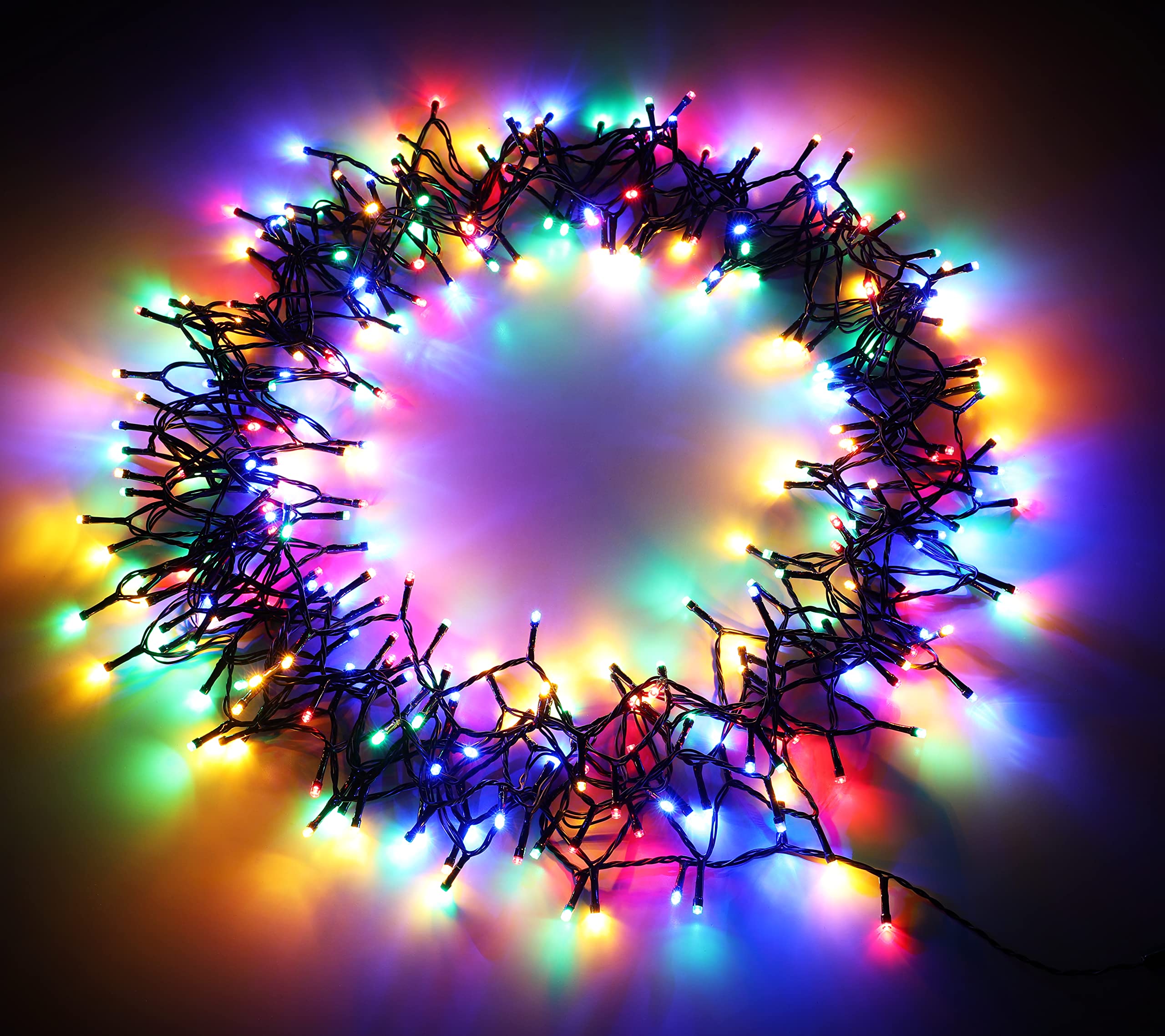Christmas Concepts® 300 LED Chasing Lights - Indoor/Outdoor - 8 Function Control Box (Multi Colour)