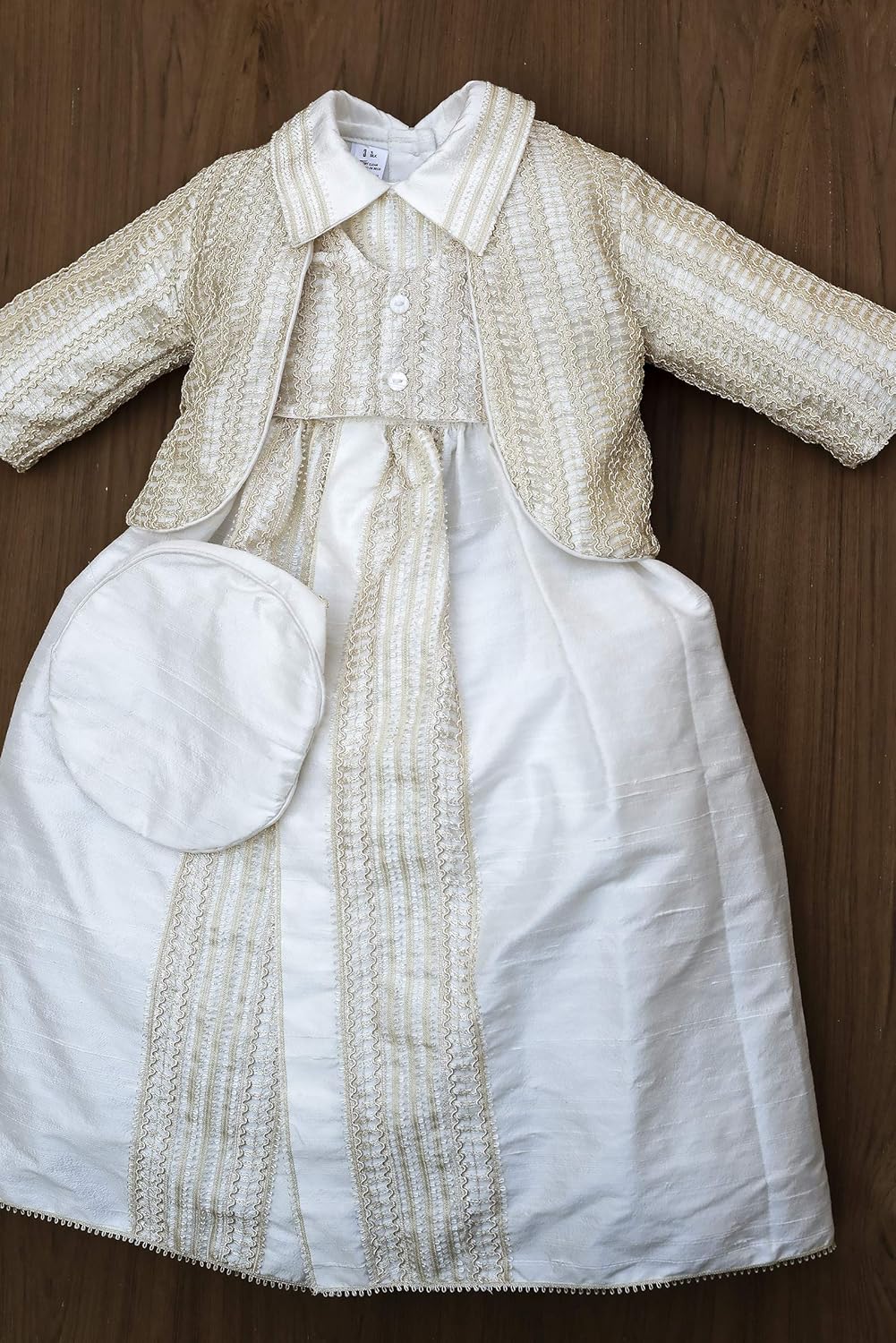christening white garment